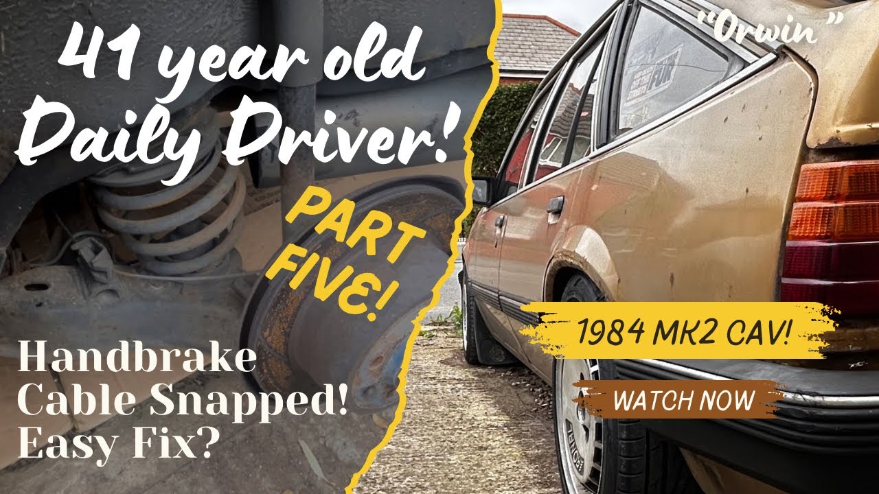 Ремонт троса ручного тормоза у Орвина и осмотр снизу, нужно исправить некоторые сварочные работы!