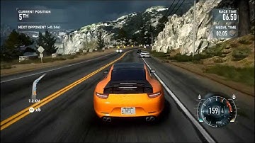 Need for Speed The Run, Porsche Run with Crash