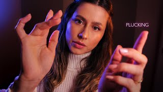 ASMR Removing negative energy ✨🤏 Sleep-inducing hand movements, hand sounds, ✂  | Minimal talking