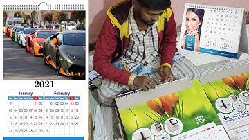 Spiral Calendar Binding Process by Hand