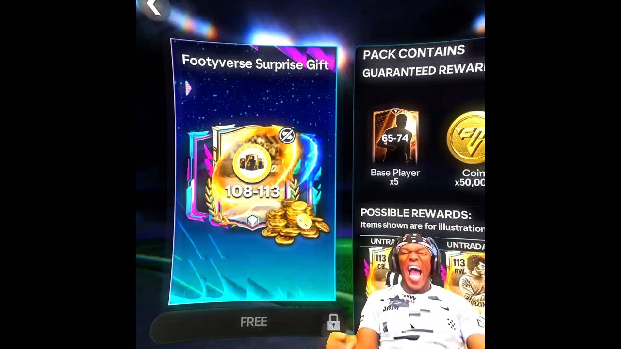 Footyverse surprise gift 🤯😱 