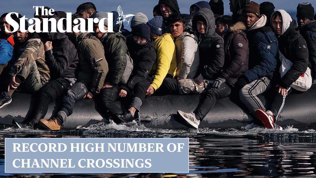 Record high migrant Channel crossings for first three months of the year