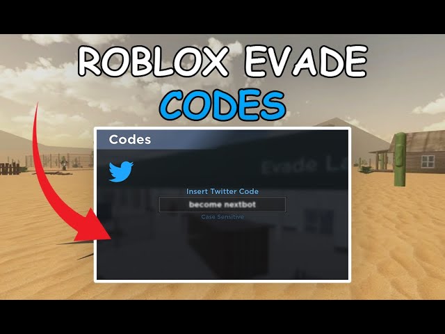 ROBLOX EVADE CODES (TWITTER CODES) 