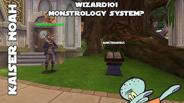 Monstrology is a Strange Wizard101 Feature