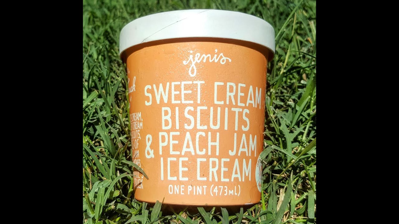 BISCUITS + BUTTERMILK + PEACH JAM (Jeni's Sweet Cream Biscuits & Peach