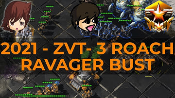 GUIDE - 3 ROACH PUSH - Roach Ravager Transition - 2021 - Starcraft 2