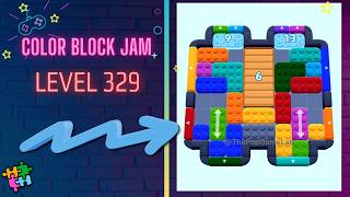 Color Block Jam - Level 329 - Solution Walkthrough
