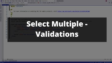 Blazor .NET 6 - Multiple Select - Selecting Several Options (NEW)
