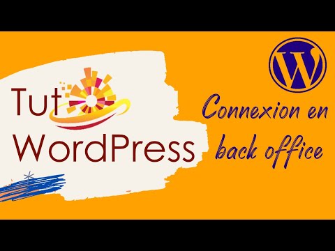 WordPress - connexion en BackOffice