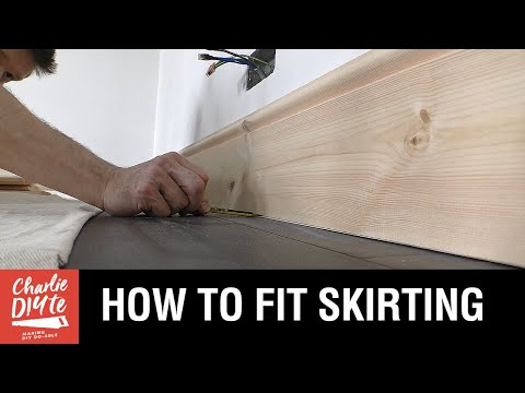 Video: Do-it-yourself skirting board installation