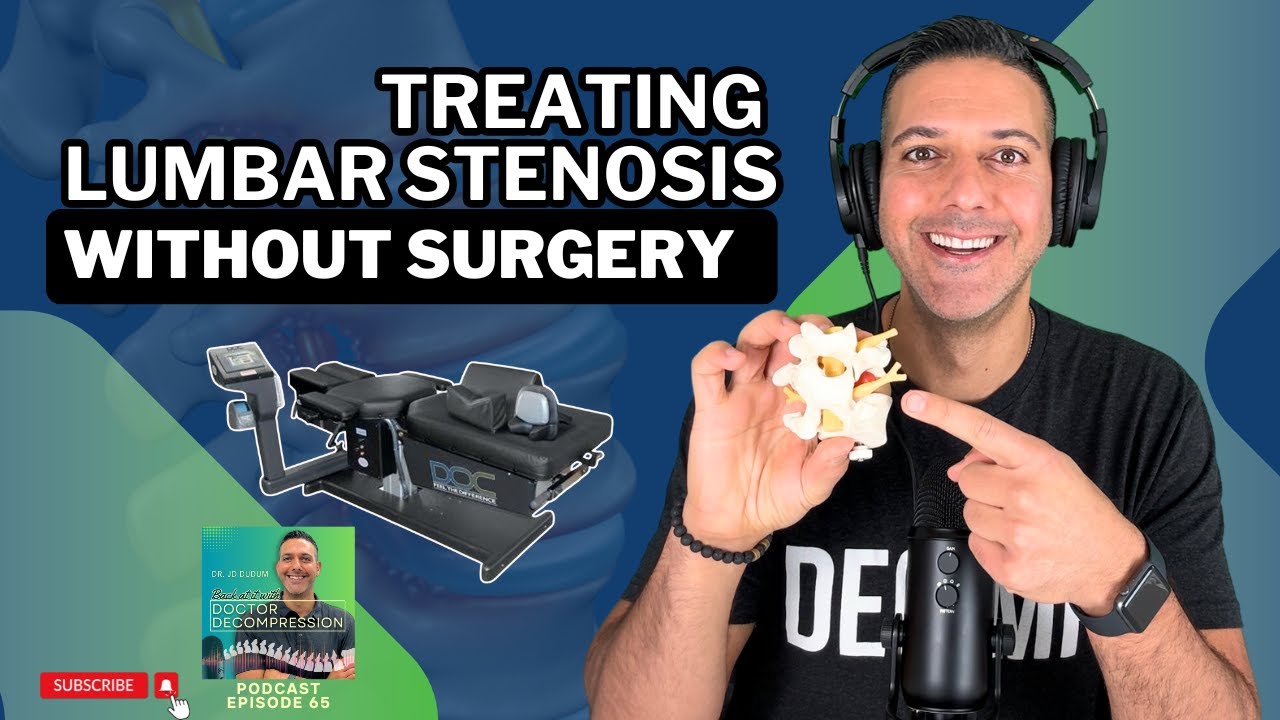 Lumbar stenosis relief without spinal surgery - YouTube