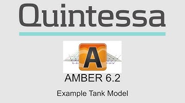 AMBER 6.2 Example: Radionuclide transport through a water tank
