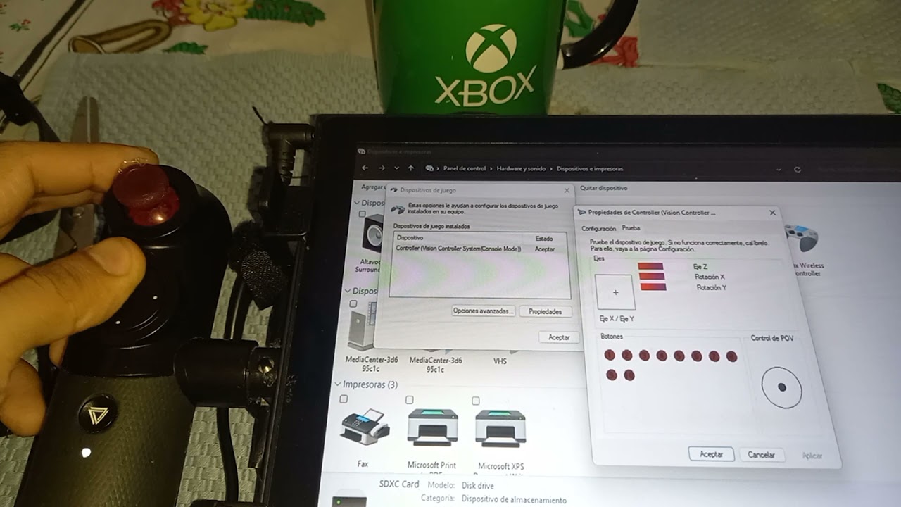 Linx Vision Controller on Avita Magus ii
