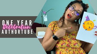 365 Days On #AuthorTube | Celebration Plans