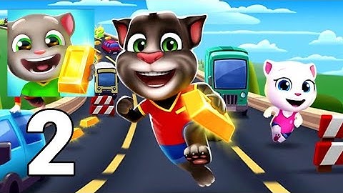 Talking Tom Gold Run - Gameplay Walkthrough Part 2 (iOS, Android)