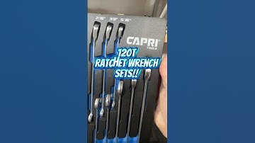 My Favorite ratchet wrench set comes from CAPRI TOOLS!  120t gear set.  Stop by their website