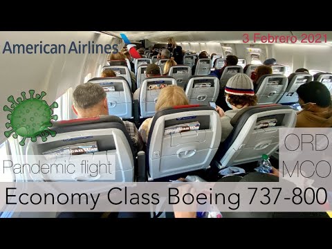 Видео: Есть ли в American Airlines Boeing 737 800 телевизоры?