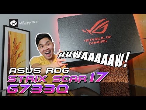 ASUS ROG Strix Scar 17 G733Q Unboxing and First Impression