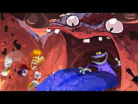 Видео: СПАСАЮ ПОСЛЕДНЕГО МАЛЮТКУ! ПОСЛЕДНИЕ УРОВНИ! RAYMAN LEGENDS #22