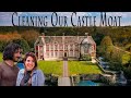 Cleaning Our 500 Year Old CASTLE MOAT | French Chateau Renovations #30