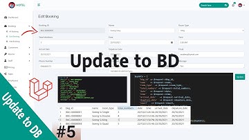 Update record Booking in Laravel | Hotel Management