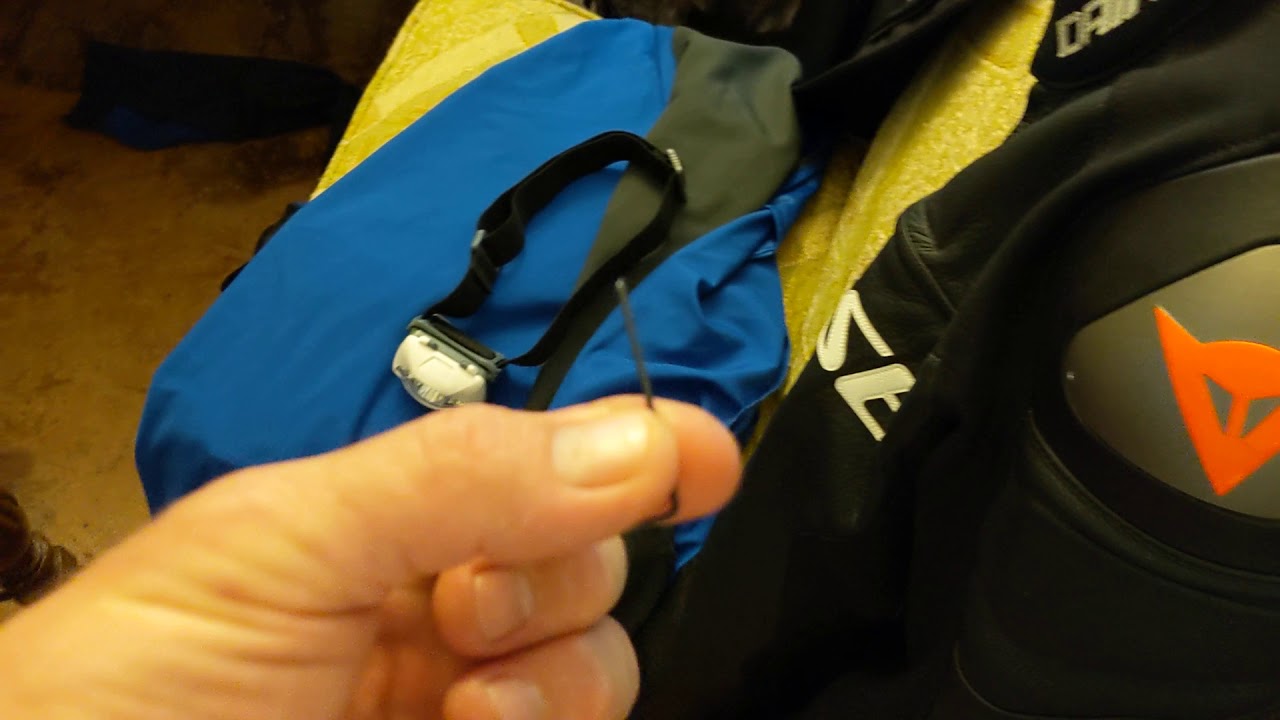 Dainese shoulder plate repair YouTube