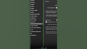 Fix After Effects Lag 🔥