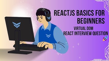 Virtual DOM Explained: React Interview Question 🚀 | ReactJS Basics for Beginners