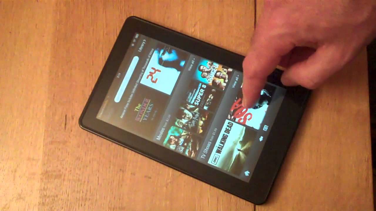 Amazon Kindle Fire Review Youtube