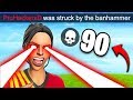 HACKER GETS BANNED LIVE!! - Fortnite Funny Fails and WTF Moments! #578