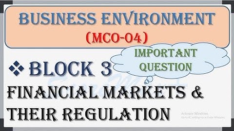 MCO-4 II BLOCK-3 II Business Environment II Important Questions II@Score_Max