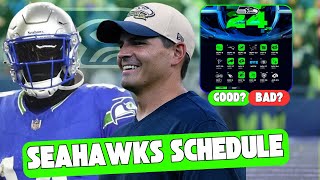 Reacting to the 2024 Seattle Seahawks Schedule DROP.