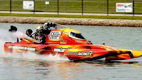 10000 HP 240 MPH Drag Boat - Top Fuel Hydro SHOCKW...