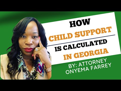 How Child Support Is Calculated In Georgia