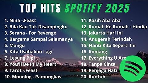 Top Hits Spotify Indonesia 2025 Terbaru Tanpa Iklan 🎶 Lagu Terpopuler | Playlist Spotify Hits
