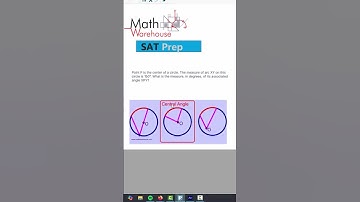 Central Angles and Arc Length in Circles | SAT Math Practice Question
