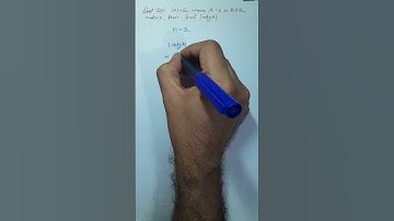 Question on determinant of adjoint A, Short video-27 #shorts #ytshorts #chetankumarpathak