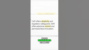 DeFi vs  CeFi  Which Path Will You Choose