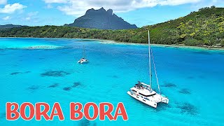 a BORA BORA in CATAMARANO  crociera in Polinesia