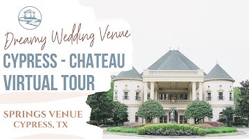 The Springs in Cypress - VENUE VIRTUAL TOUR // Get married in a Castle near the city of Houston, TX
