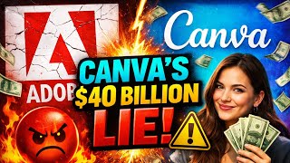 The Adobe Killer? How Canva Built a $40B Empire on a Lie