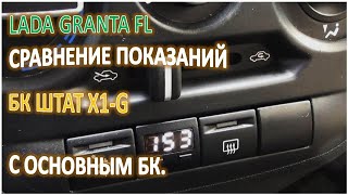 видео: LADA GRANTA FL СРАВНЕНИЕ ПОКАЗАНИЙ БК ШТАТ X1 G С ОНОВНЫМ БК картинка: LADA GRANTA FL СРАВНЕНИЕ ПОКАЗАНИЙ БК ШТАТ X1 G С ОНОВНЫМ БК