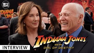 Frank Marshall & Kathleen Kennedy -  Indiana Jones and the Dial of Destiny US Premiere Interview