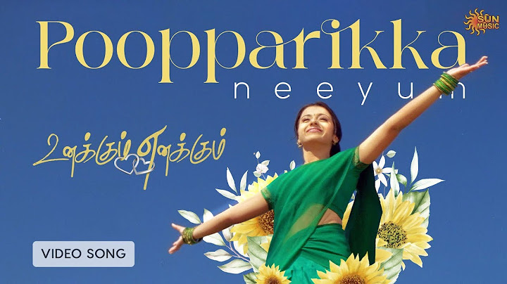 Pooparikka Neeyum - Video Song | Something Something Unakkum Enakkum | Devi Sri Prasad | Sun Music
