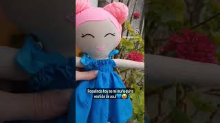 Muñeca de tela | mi muñequita vestida de azul💙 | BonBonequiña