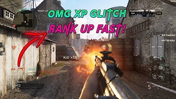 (XP GRIND) COD WW2 HOW TO RANK UP FAST! - HOW TO LEVEL UP!