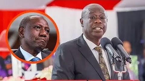 Live Gachagua - Massage To Kenyan President William Ruto - please listen - Gachagua, Matiangi,