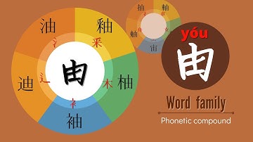 【漢字】Learn chinese character quickly |How to easy learn Chinese character 由 family