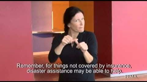 Federal Disaster Aid Assistance   ASL