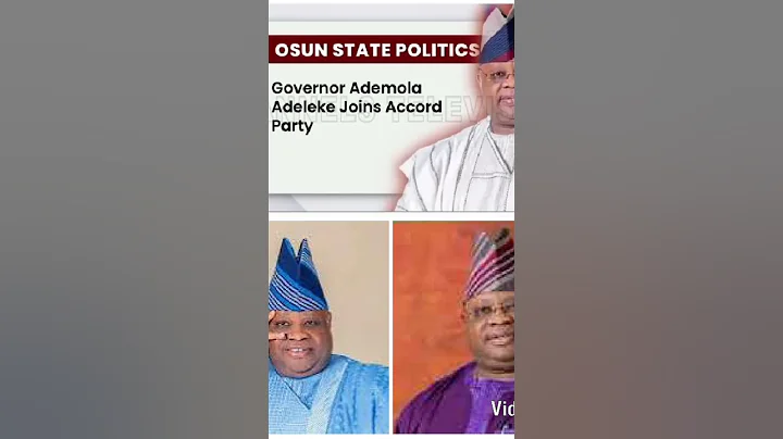 Gov. Adeleke Announces Defection to Accord Party